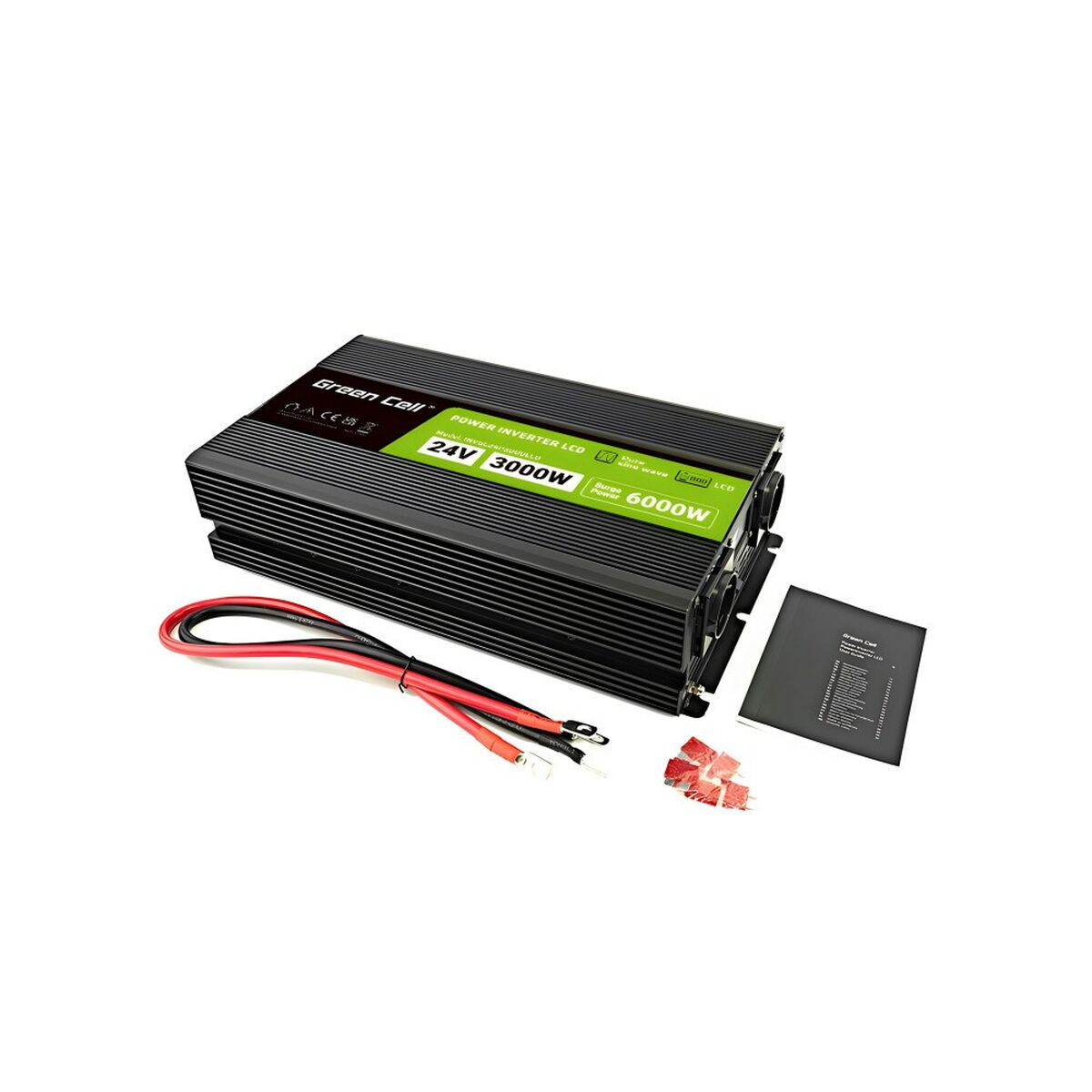 Eladapter Green Cell INVGC24P3000LCD 3000 W 1 Delar - 3