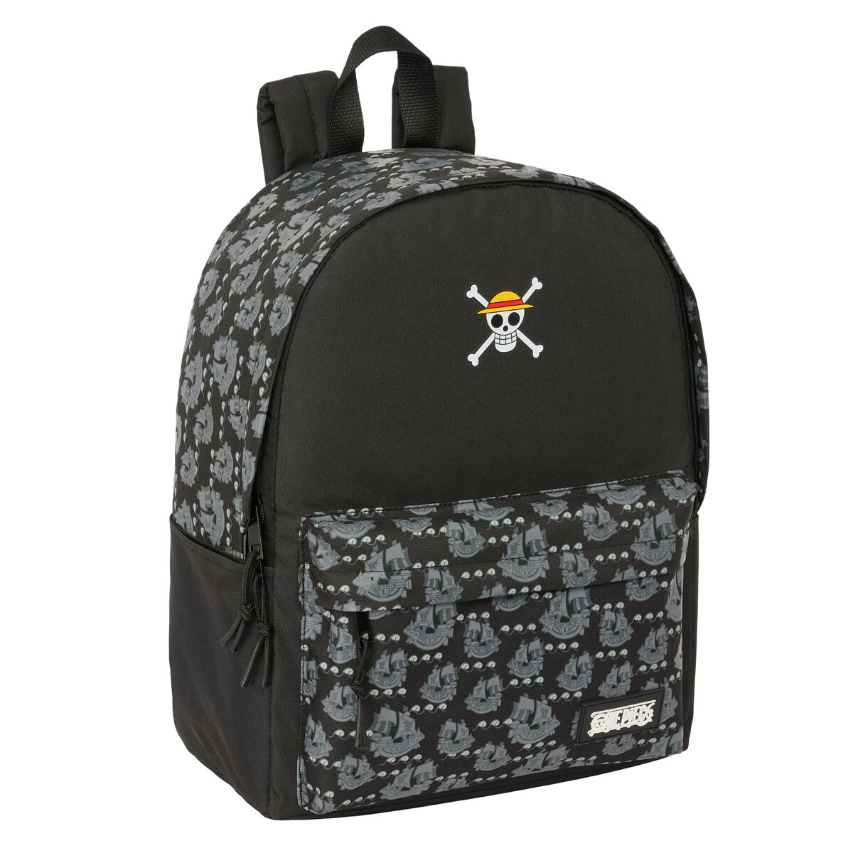 Laptopryggsäck One Piece Pirates Svart