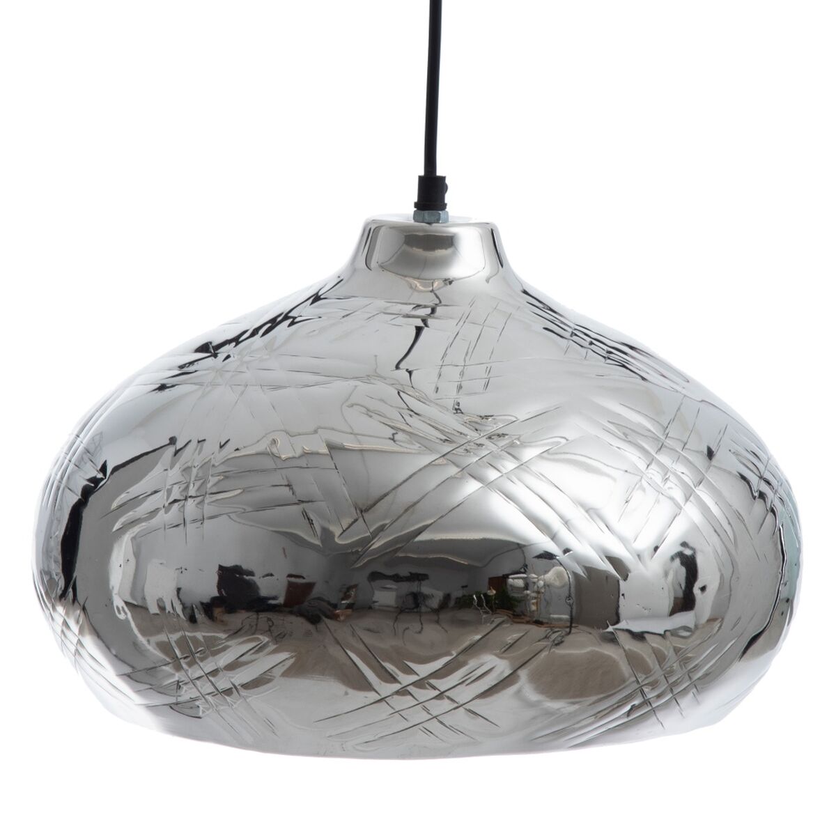Taklampa 34 x 34 x 23 cm Silver Aluminium 220 V 240 V - 7