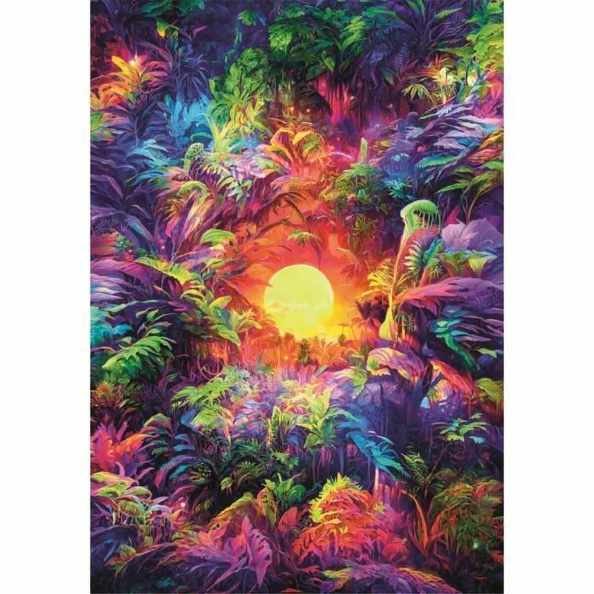 Pussel Clementoni Colorboom Psychedelic Jungle 500 Delar - 2