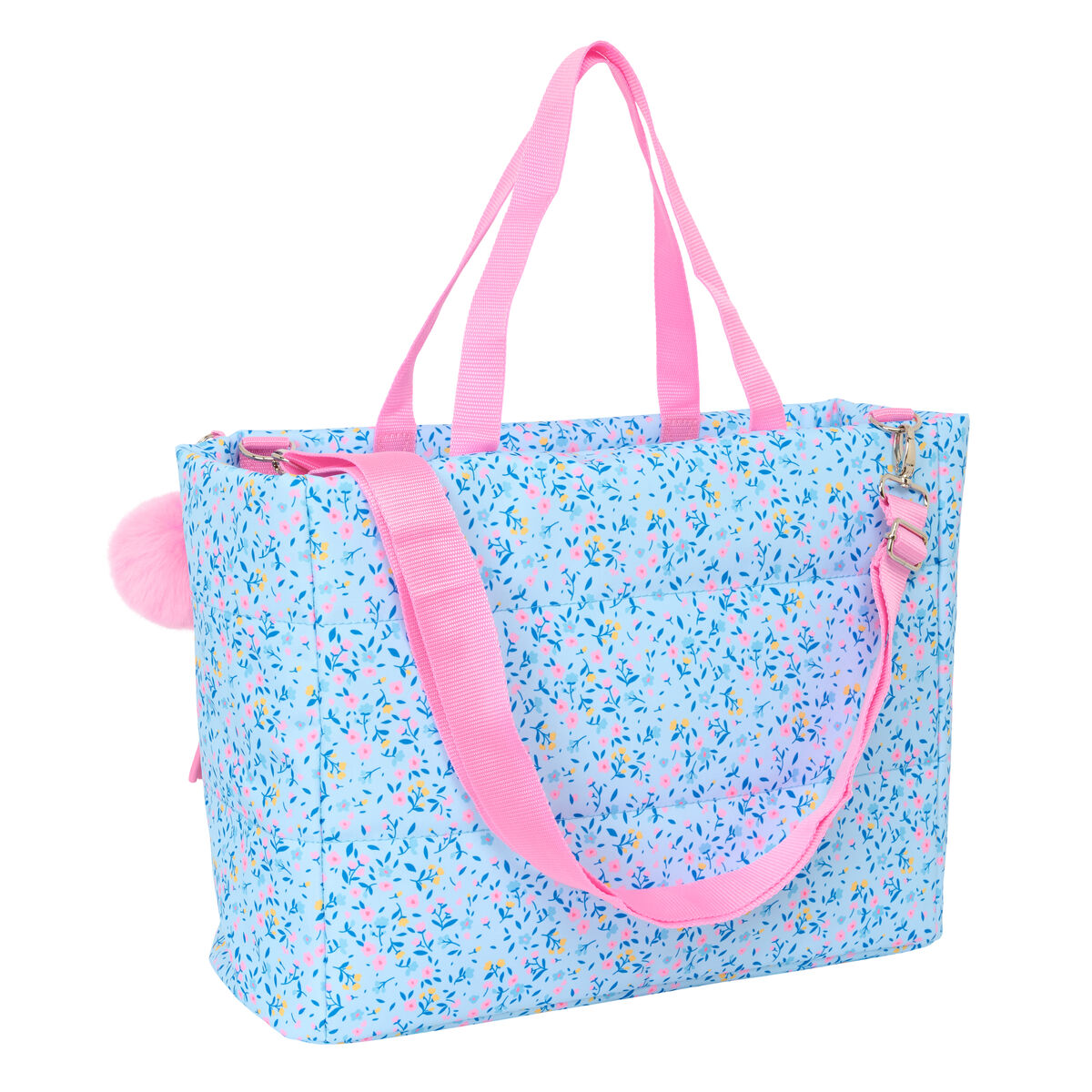 Laptopväska Vicky Martín Berrocal Paraíso Blå Ljusrosa 40 x 31 x 17 cm - 4
