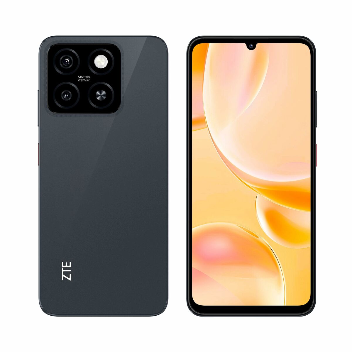 Smartphone ZTE Blade A55 Octa Core 4 GB RAM 64 GB Svart 6,75" - 2