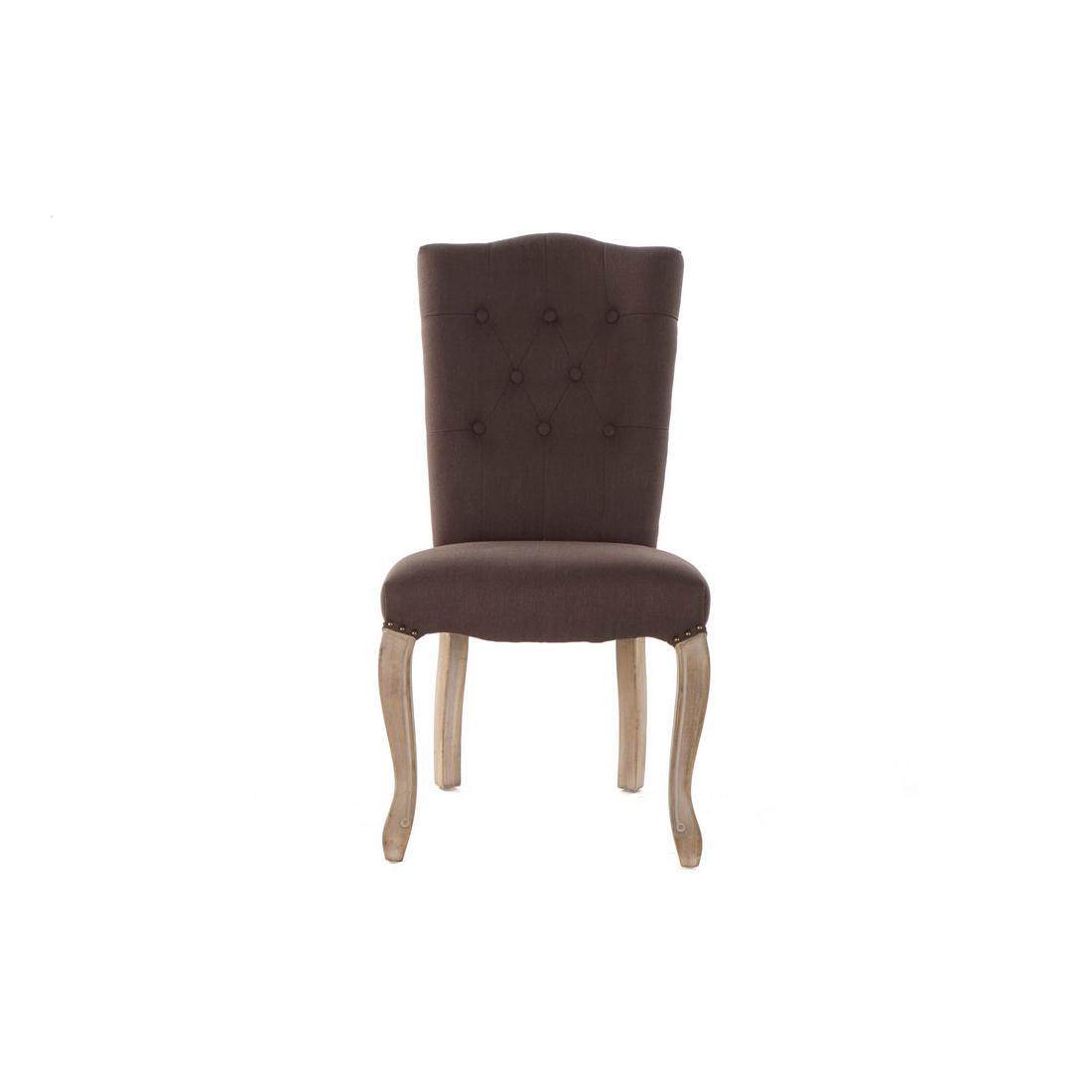 Stol DKD Home Decor Brun Multicolour Naturell 52 x 49 x 101 cm - 2