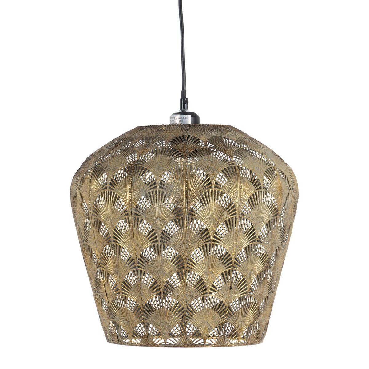 Taklampa Gyllene Silvrig Järn 220-240 V 33,5 x 33,5 x 35 cm