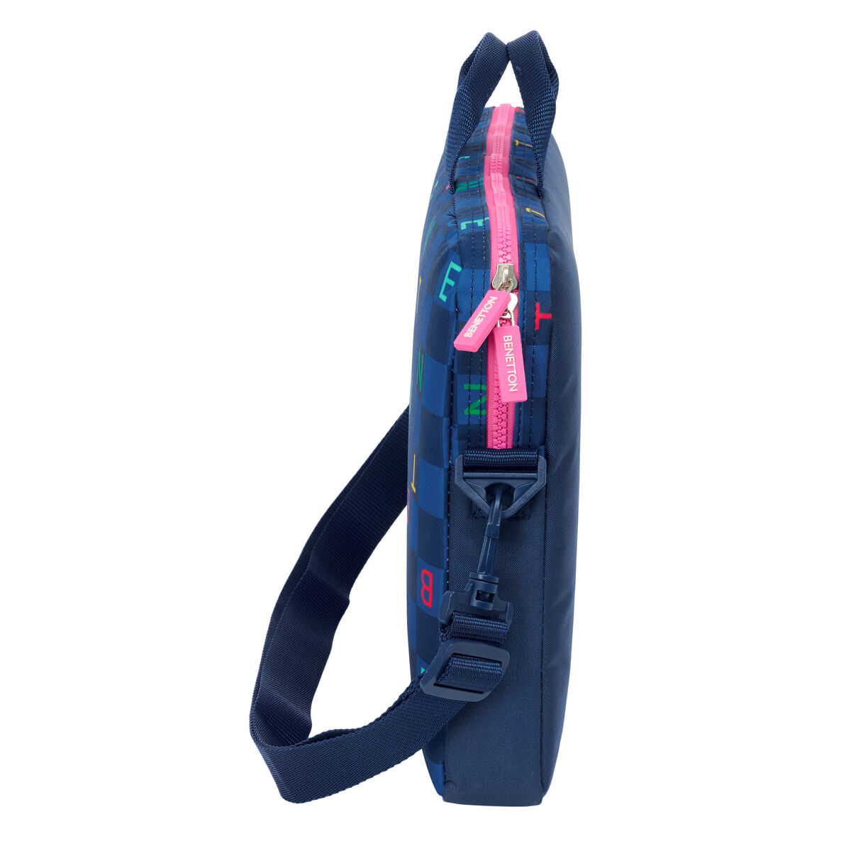Laptopväska Benetton Damero Marinblå 40 x 27 x 4 cm - 3