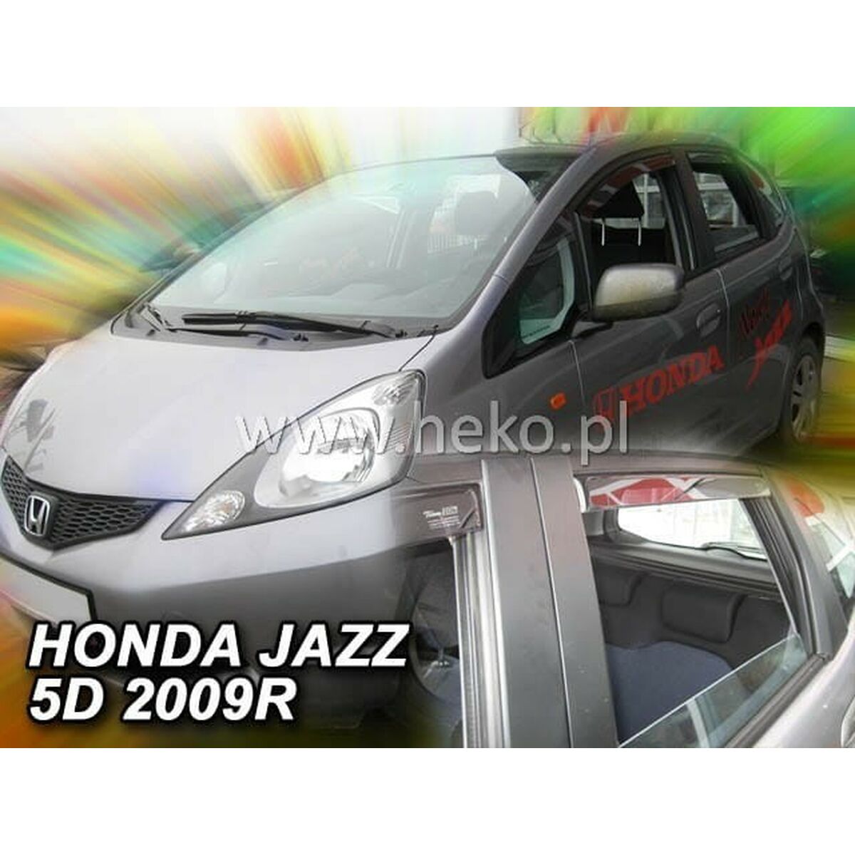 Vindavvisare HEKO HO17150 HONDA JAZZ III Bakre Framåt 4 Delar - 2