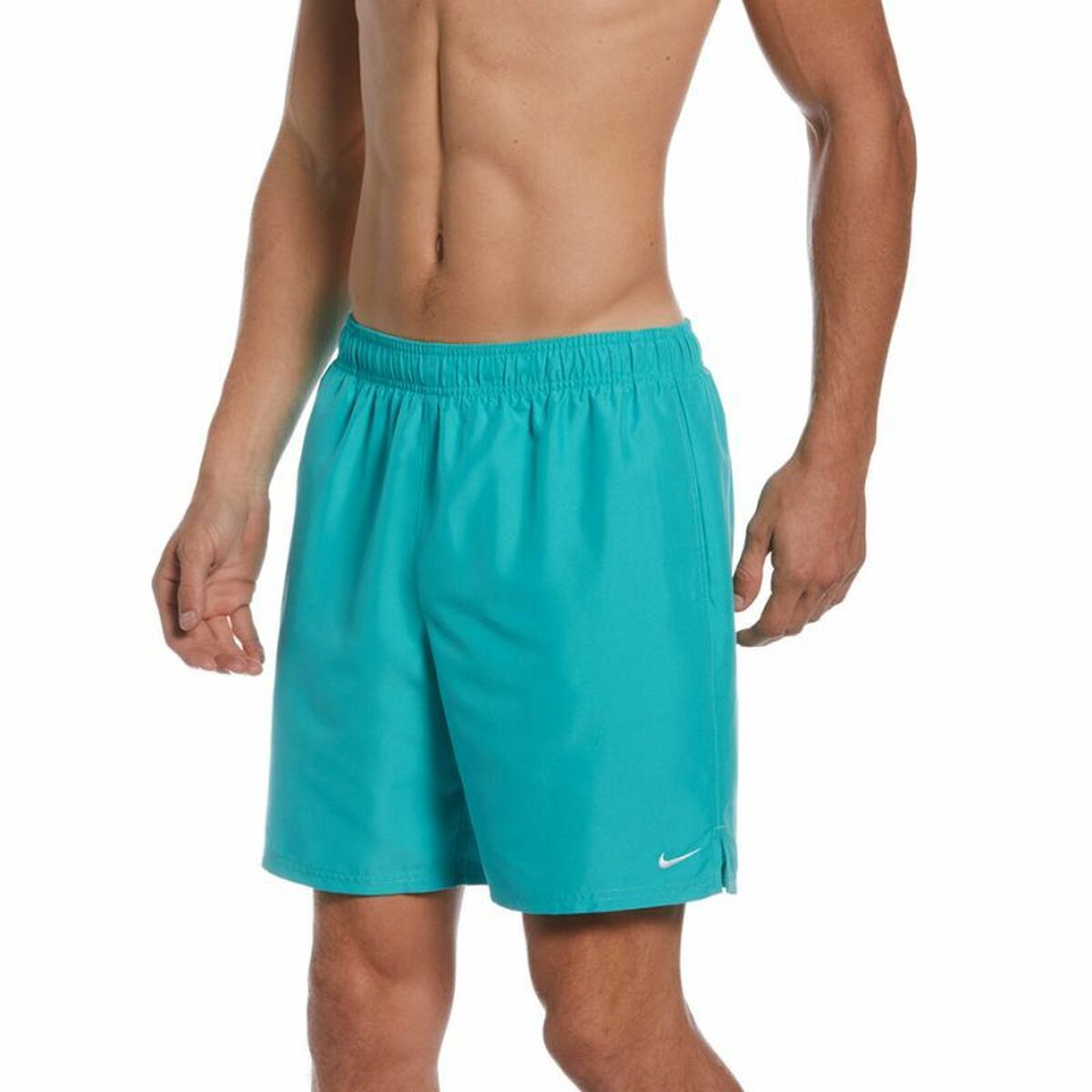 Baddräkt Herr Nike Logo Tape Lap Grön Vatten