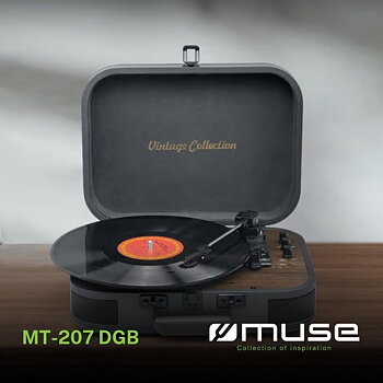 Skivspelare Muse MT207DGB