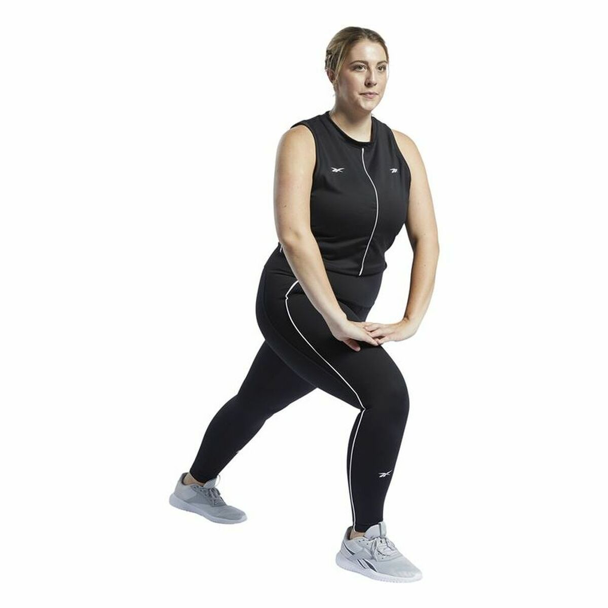 Sport-leggings, Dam Reebok Studio Lux Perform Svart - 16