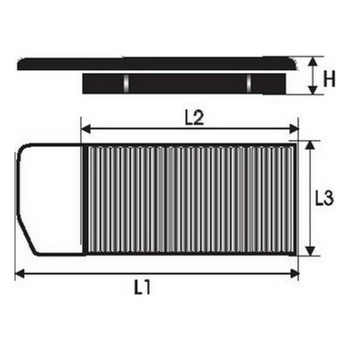 Luftfilter Green Filters P965017 - 4