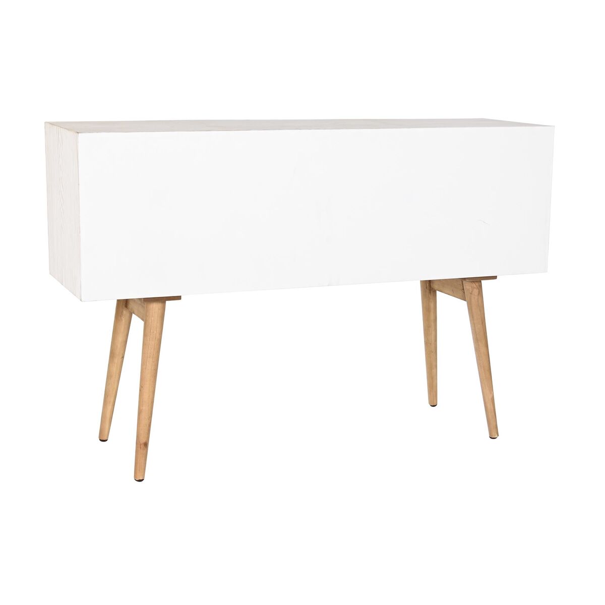 Skänk DKD Home Decor Gran Bomull Vit (120 x 35 x 80 cm) - 2