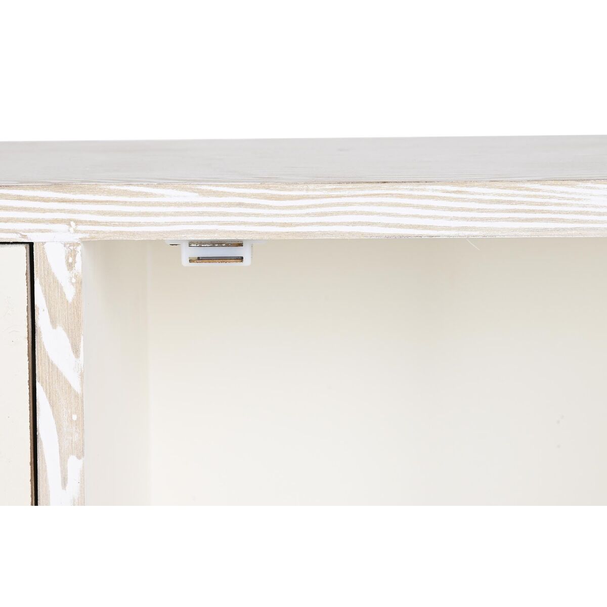 Skänk DKD Home Decor Gran Bomull Vit (120 x 35 x 80 cm) - 3