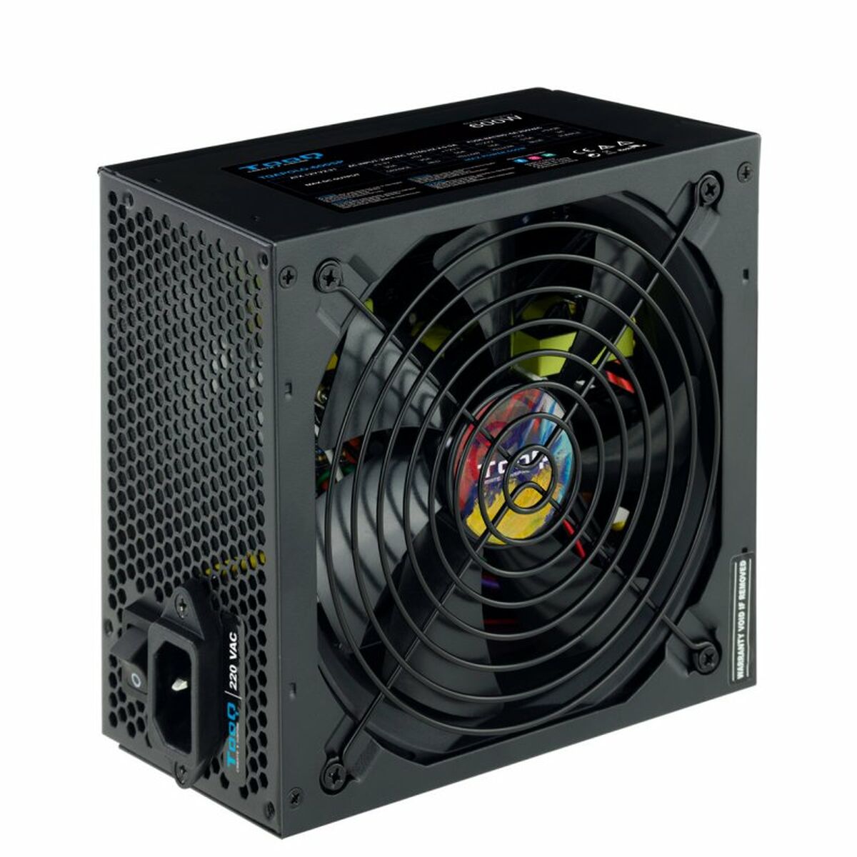 Strömtillförsel TooQ TQAPOLO-600SP ATX 600 W CE - RoHS - 2