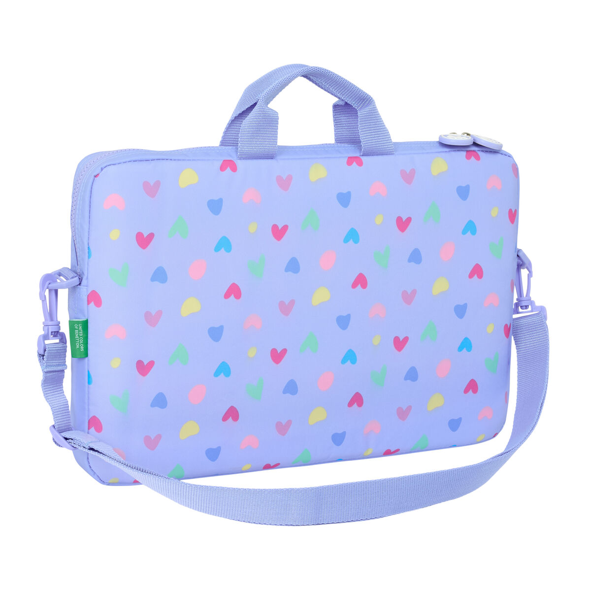Laptopväska Benetton Lila Lila 40 x 27 x 4 cm - 3