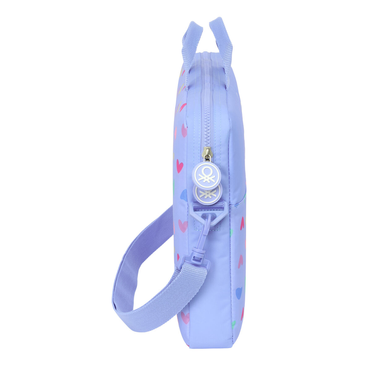 Laptopväska Benetton Lila Lila 40 x 27 x 4 cm - 2