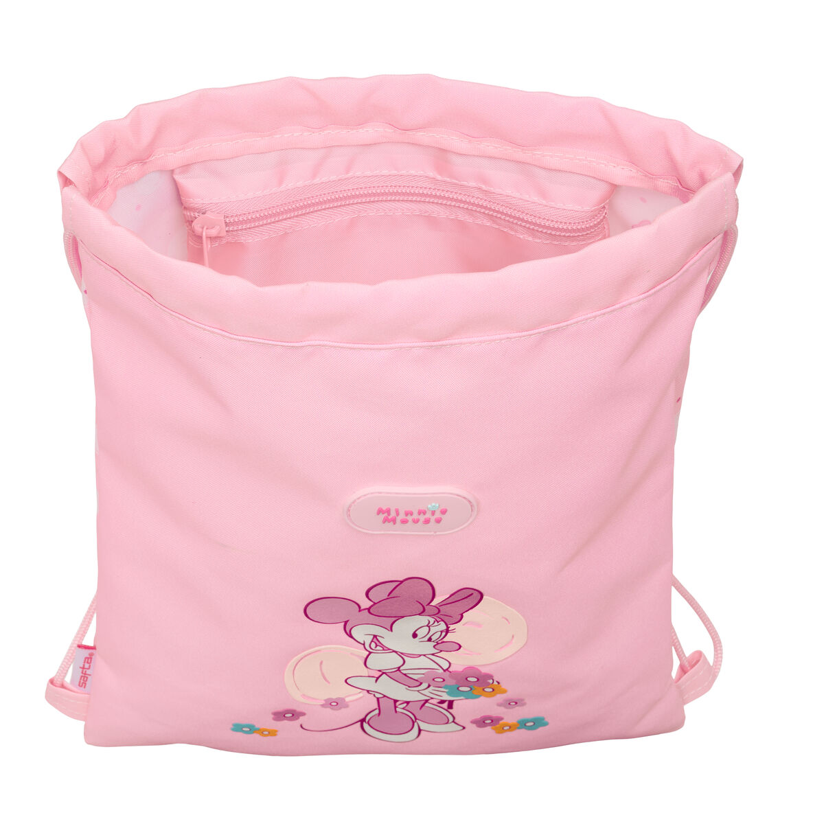 Skopåse med remmar Minnie Mouse Baby Rosa 26 x 34 x 1 cm - 2