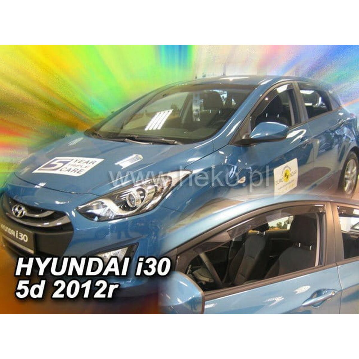 Vindavvisare HEKO HO17273 HYUNDAI I30 II HTB/WAGON Frontal 2 Delar - 2