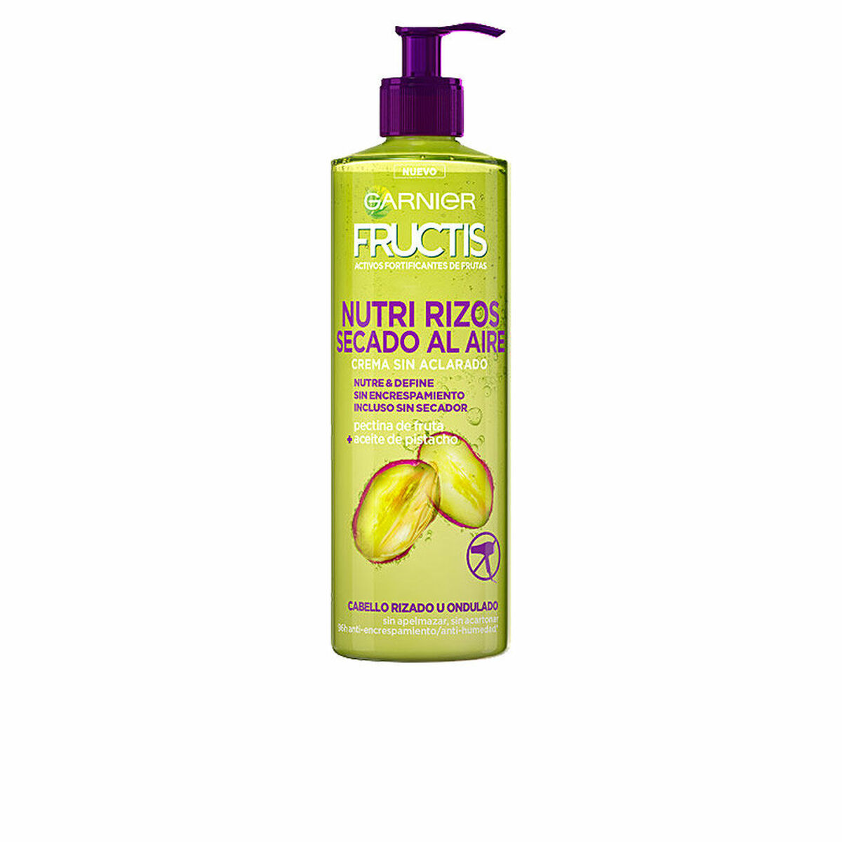 Hårinpackning utan hårblekningsmedel Garnier Fructis Nutri Rizos 400 ml - 6
