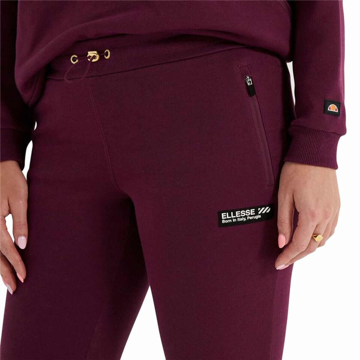 Långa träningsbyxor Ellesse Terminillo Magenta Kvinna - 3