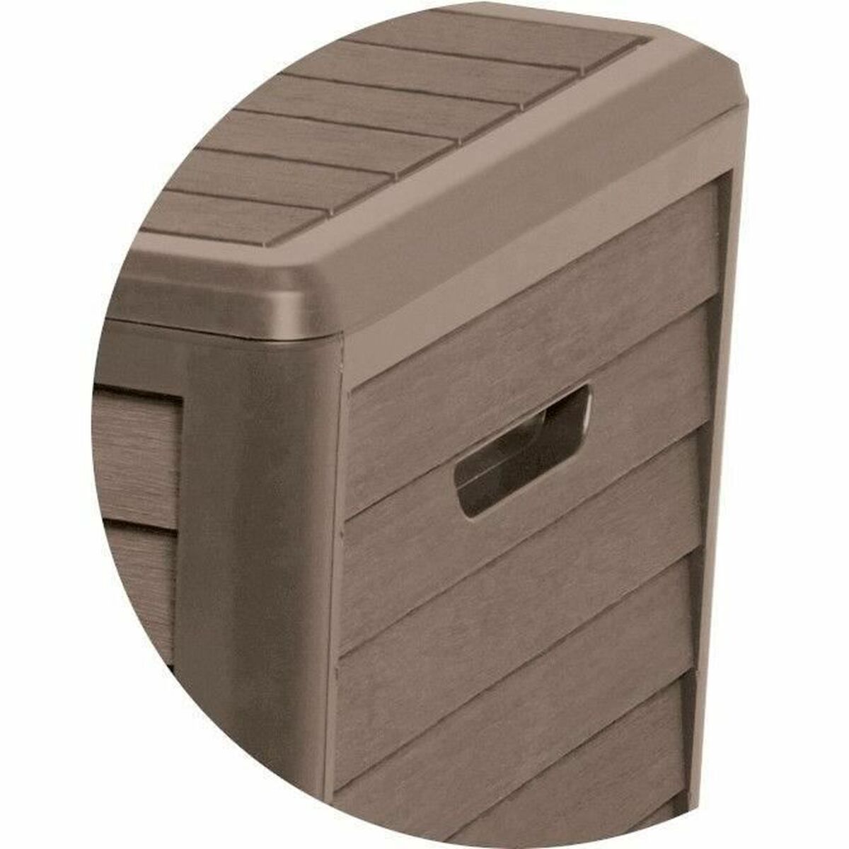 Kista EDA Brun Beige-brun (taupe) Plast - 11