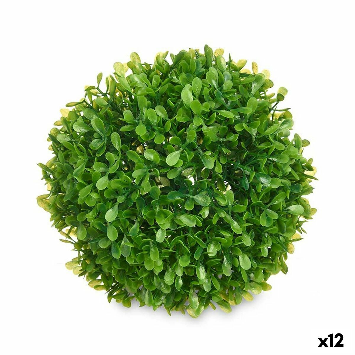 Dekorativ växt Ibergarden Plast Labda 17 x 13,5 x 17 cm (12 antal)