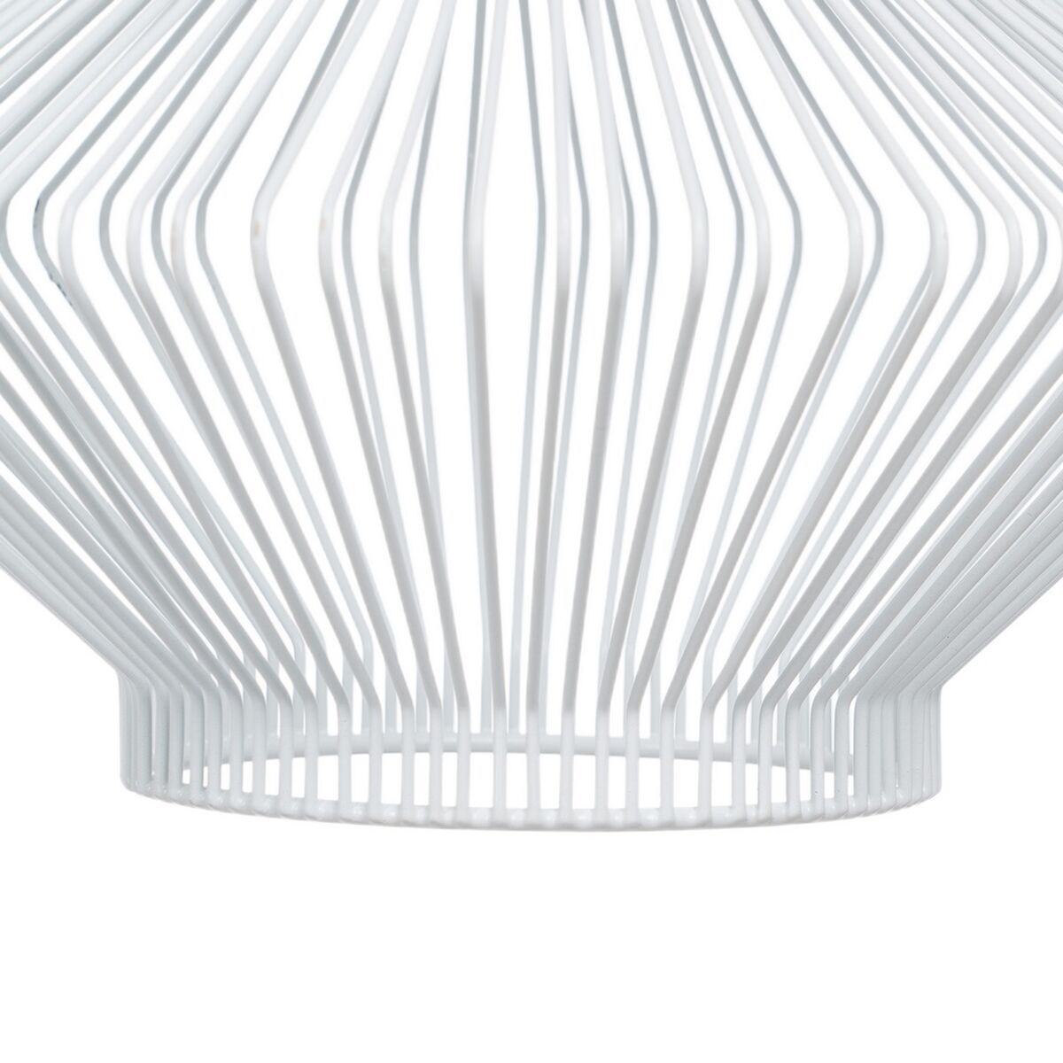 Taklampa Metall Vit 28 x 28 cm - 6