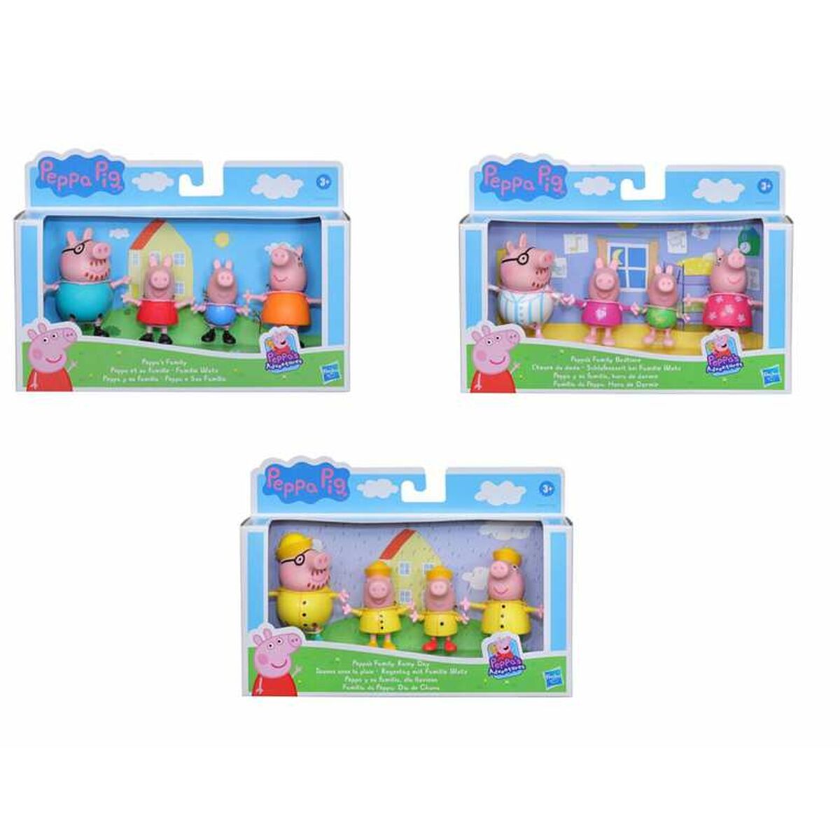 Sats med figurer Peppa Pig F2190 4 Delar - 6
