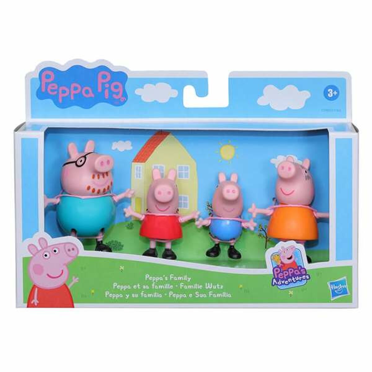 Sats med figurer Peppa Pig F2190 4 Delar - 7