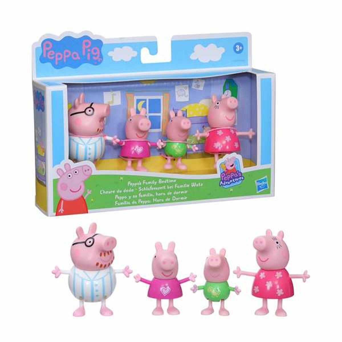 Sats med figurer Peppa Pig F2190 4 Delar - 9