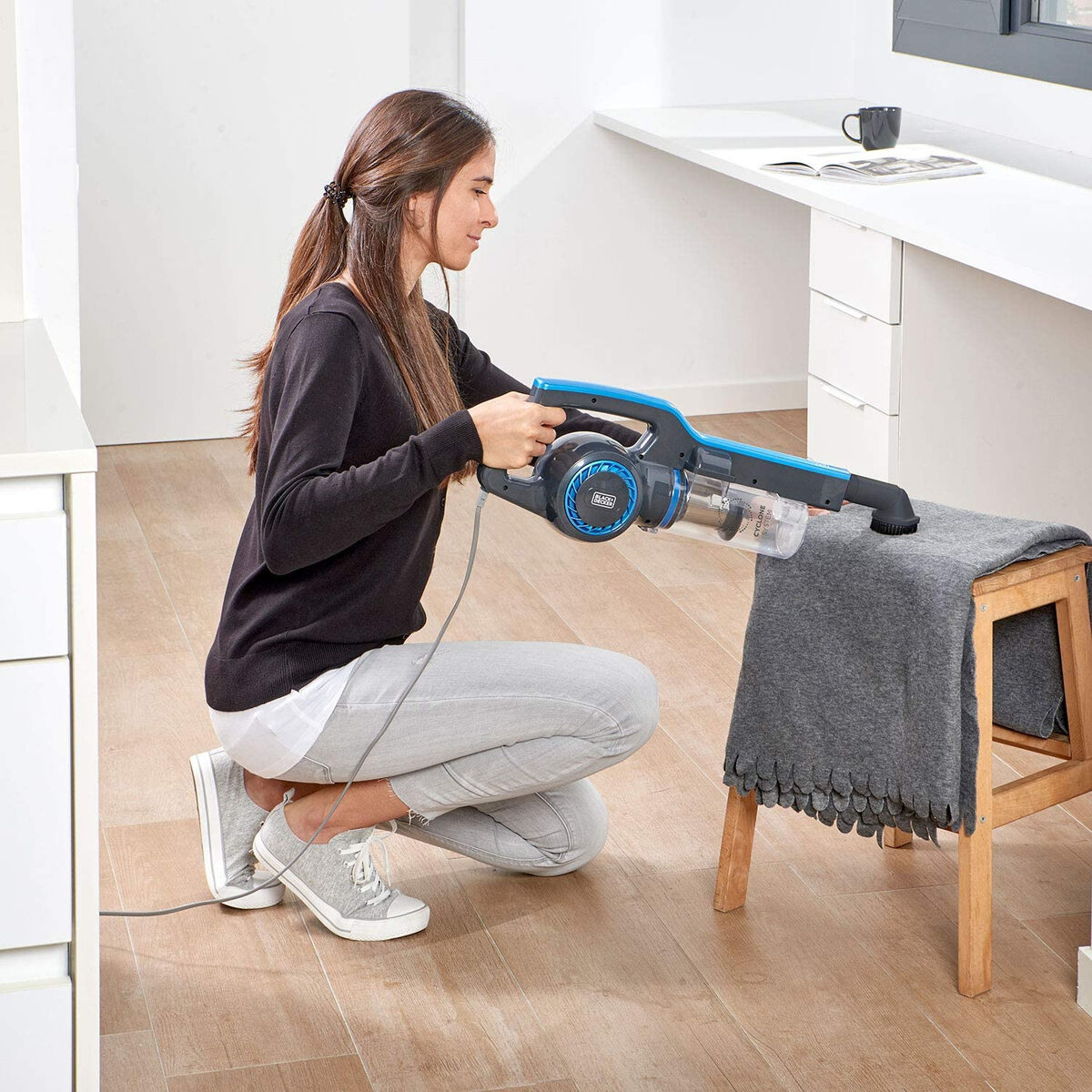Dammsugarborste Black & Decker BXVMS600E Blå 600 W - 6