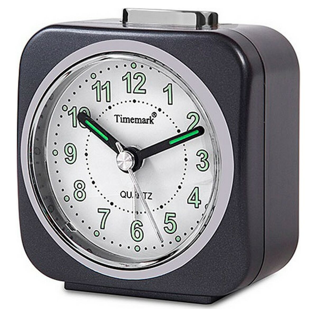 Analog Väckarklocka Timemark Grå Tyst med ljud Nattläge
