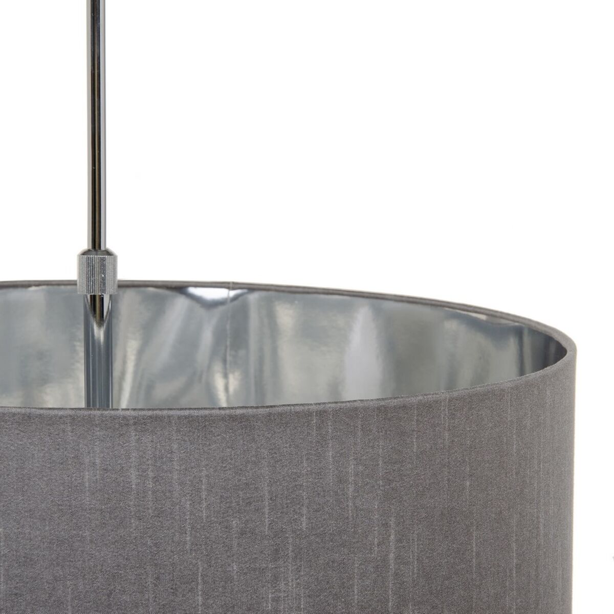 Taklampa 44 x 44 x 65 cm Grå Metall Ø 44 cm - 7
