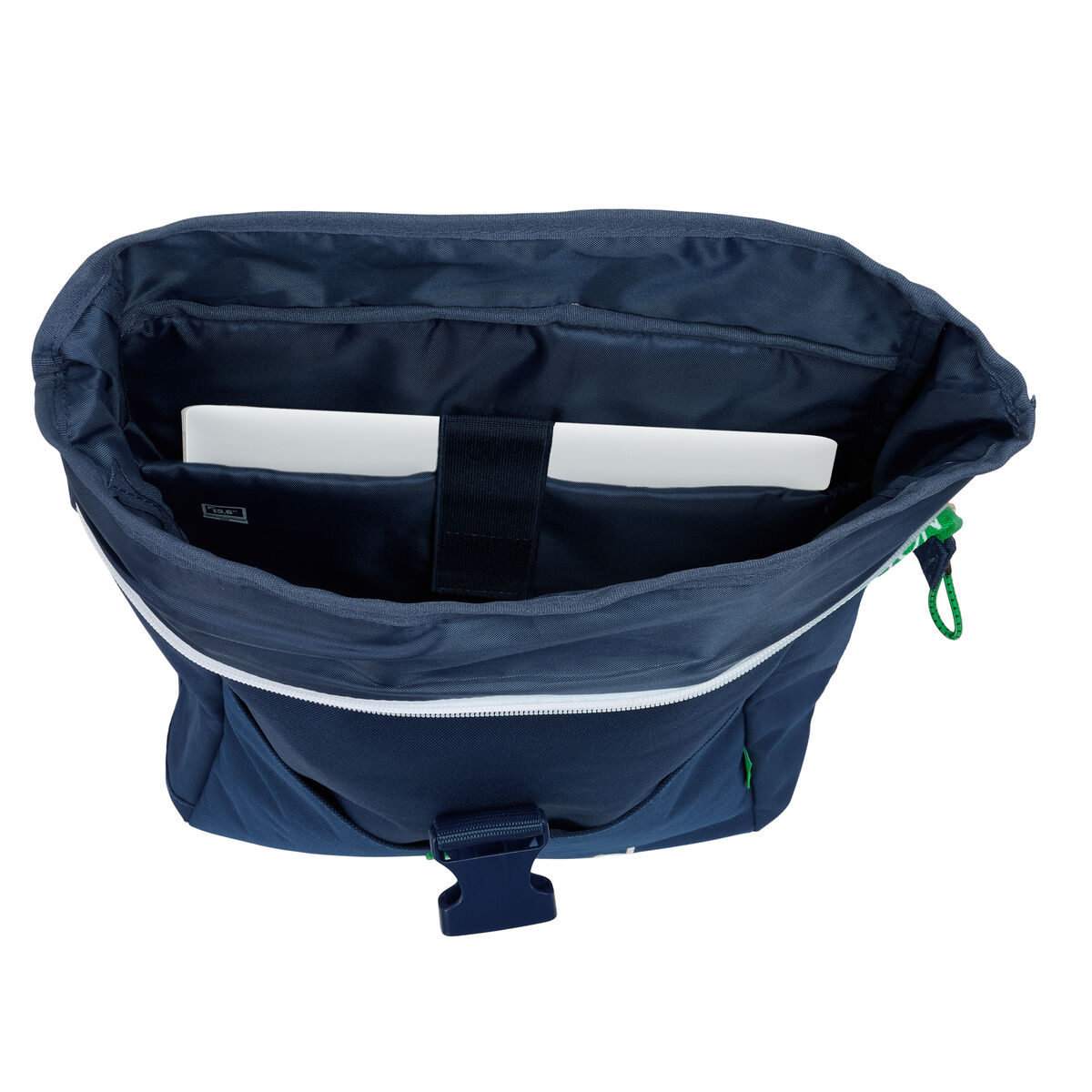 Laptopryggsäck Benetton Green Marinblå 28 x 42 x 13 cm - 2