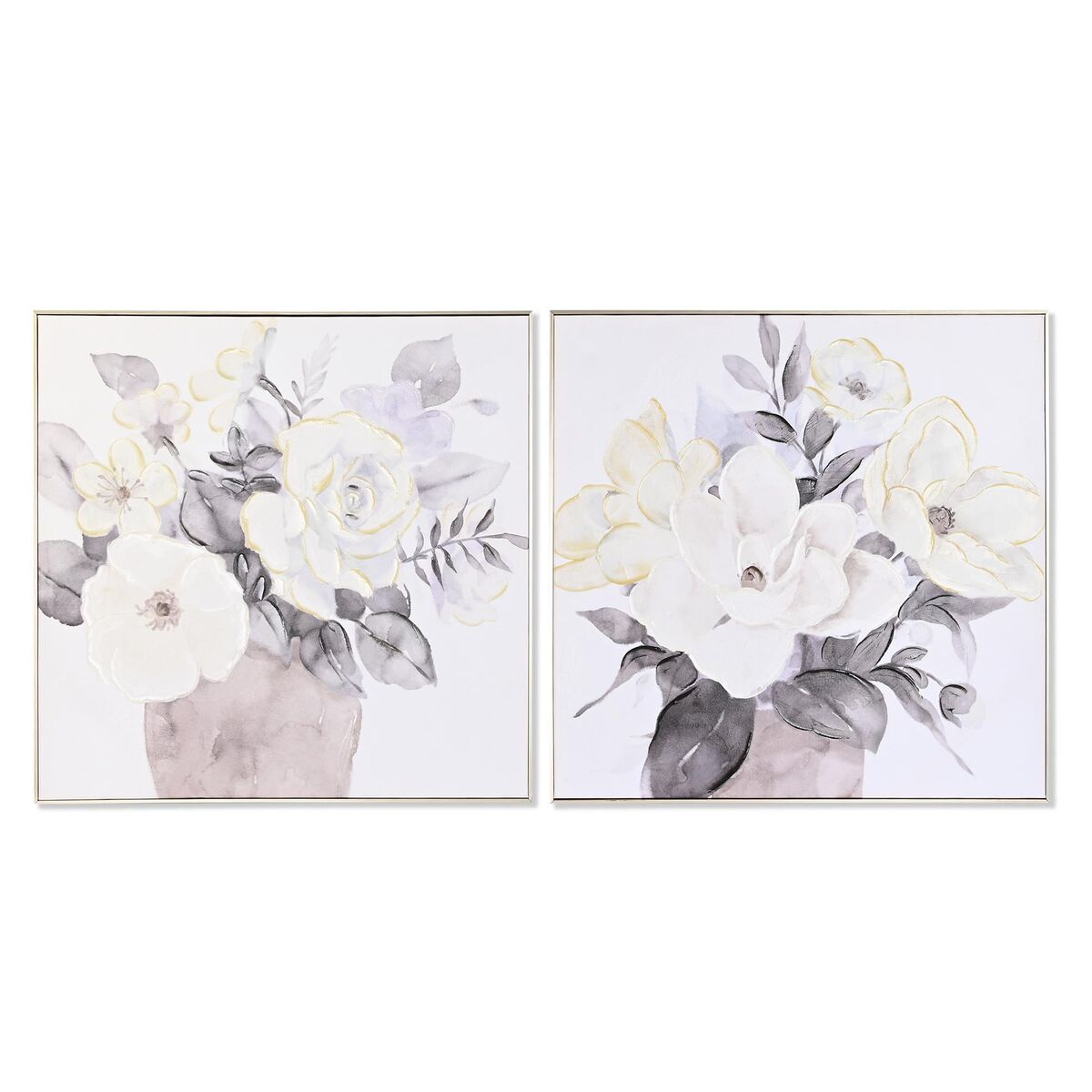 Kanvas DKD Home Decor polystyren Kanvas 80 x 3,5 x 80 cm - 4