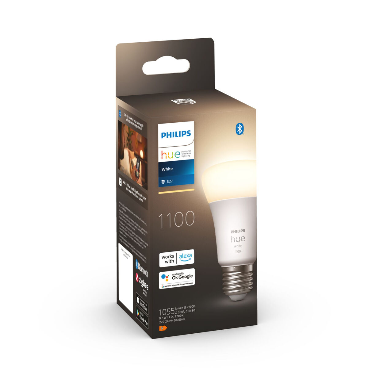 LED-lampa Philips 8719514288232 Vit F 75 W E27 (2700 K) - 4