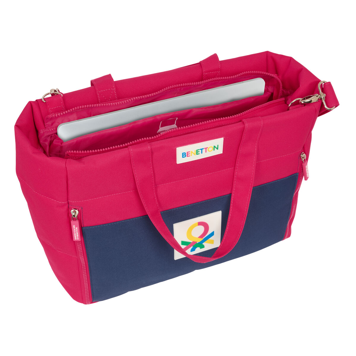 Laptopväska Benetton Cherry 40 x 31 x 17 cm - 5