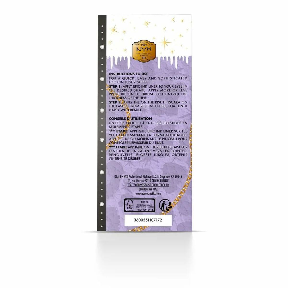Sminkset NYX Eye Must Have Limited Edition Begränsad utgåva Ögon 2 Delar - 4