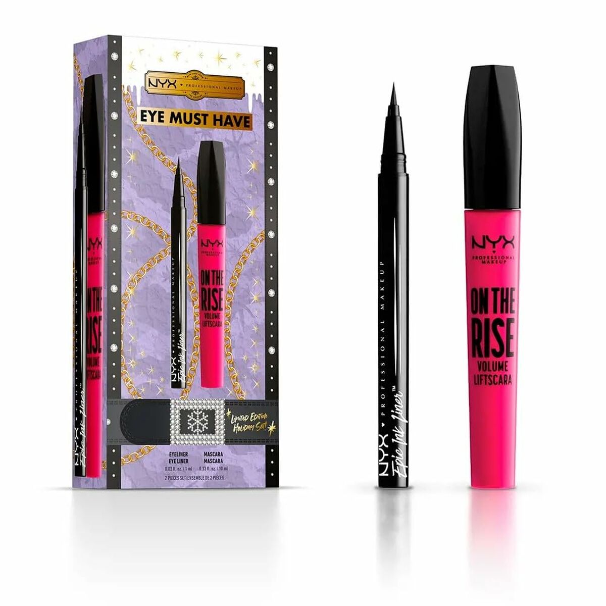Sminkset NYX Eye Must Have Limited Edition Begränsad utgåva Ögon 2 Delar - 5