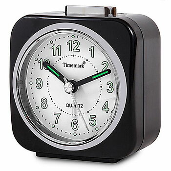 Asztali óra Timemark Väckarklocka Svart