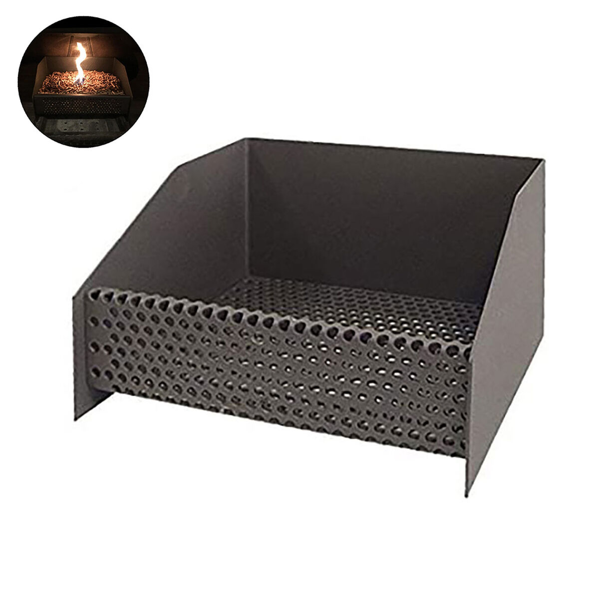 Brännare Imex el Zorro 30 x 25 x 17 cm Korg Pellets - 2