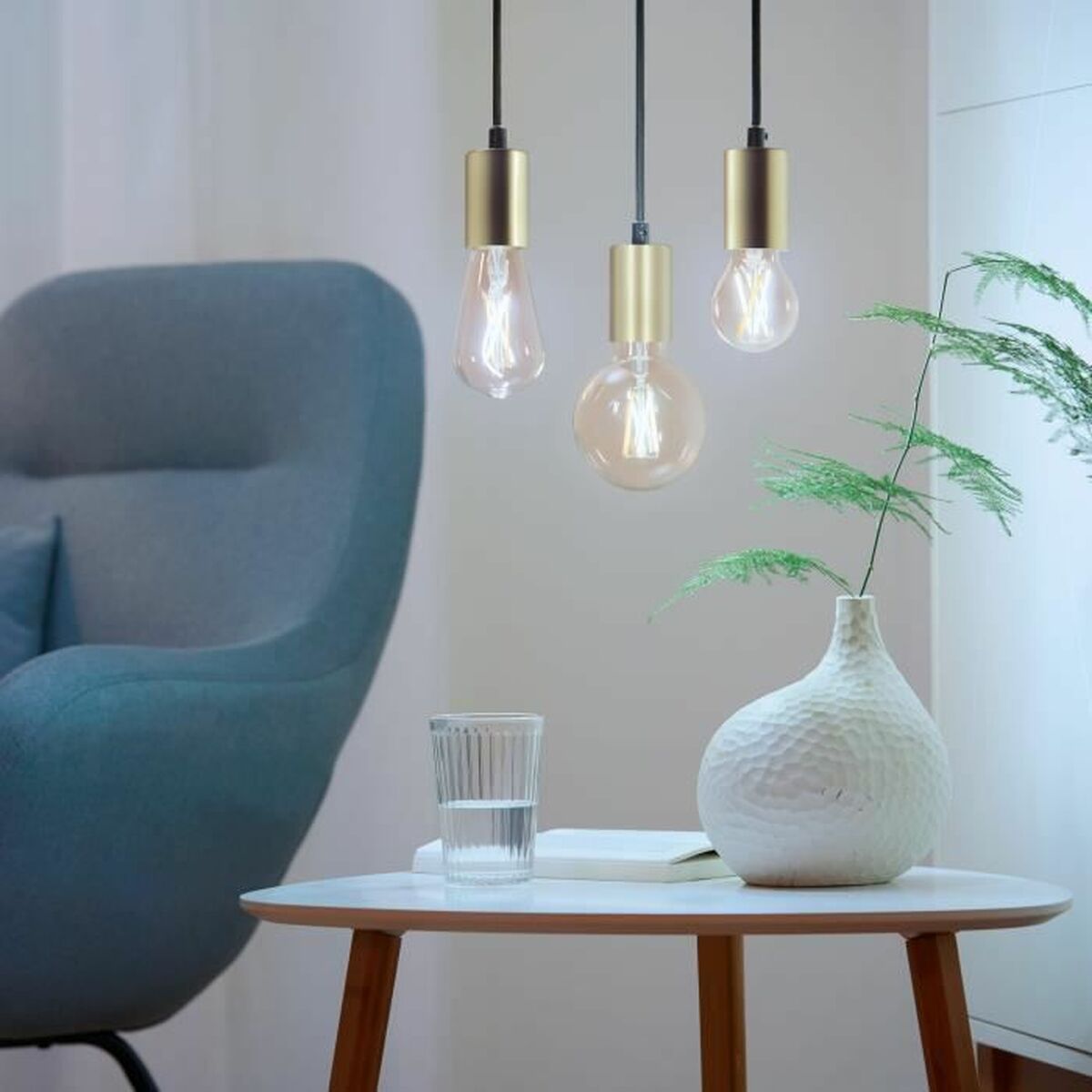 Lampa Wiz Multicolour Gyllene F 7 W 50 W E27 - 6