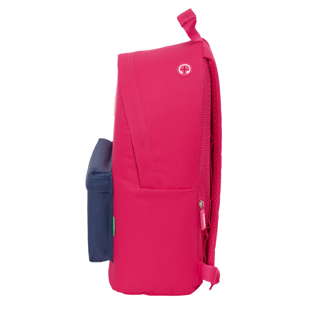 Laptopryggsäck Benetton benetton Cerise Marinblå 31 x 41 x 16 cm - 3