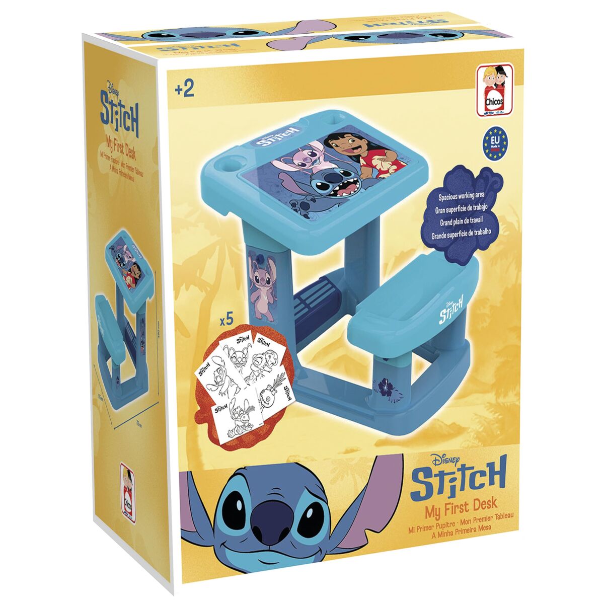 Skrivbord Chicos Stitch  57 x 72 x 49 cm