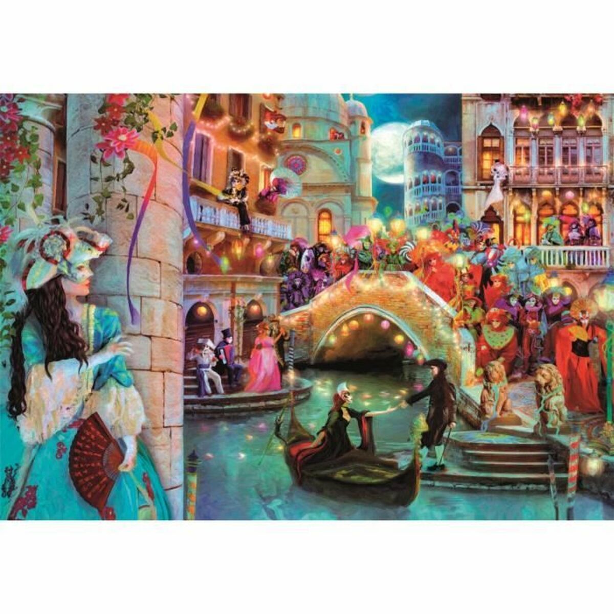 Pussel Clementoni Carnival Moon 1000 Delar - 2