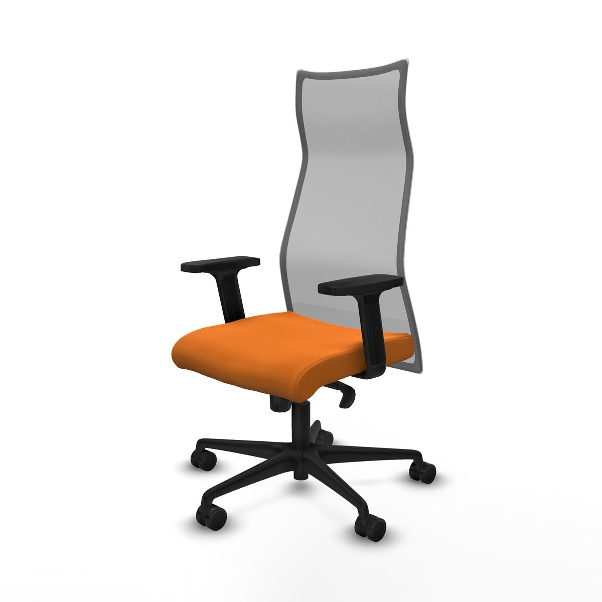 Kontorsstol Piqueras y Crespo B2D036N Orange - 2