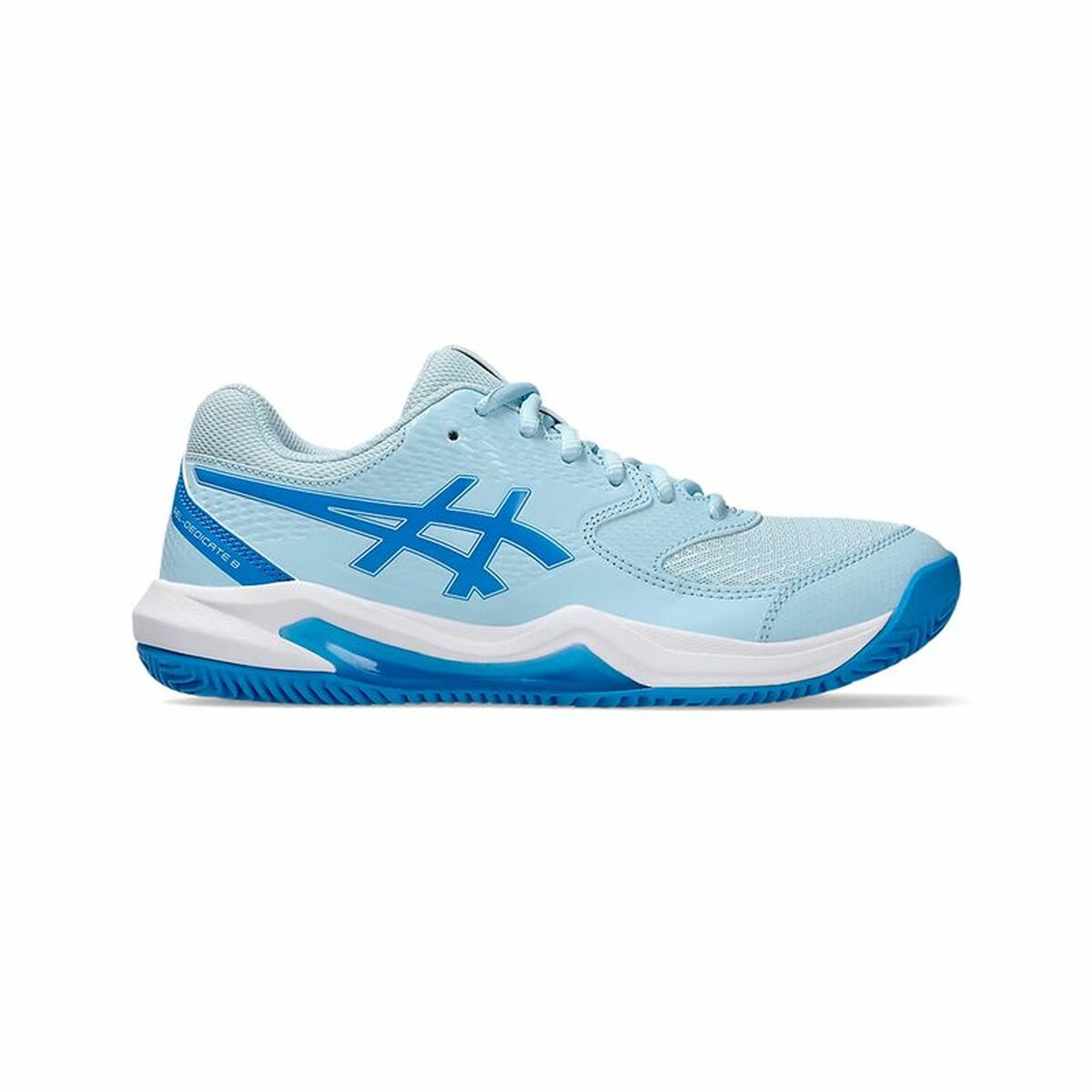 Tennisskor för damer Asics Gel-Dedicate 8 Clay Ljusblå
