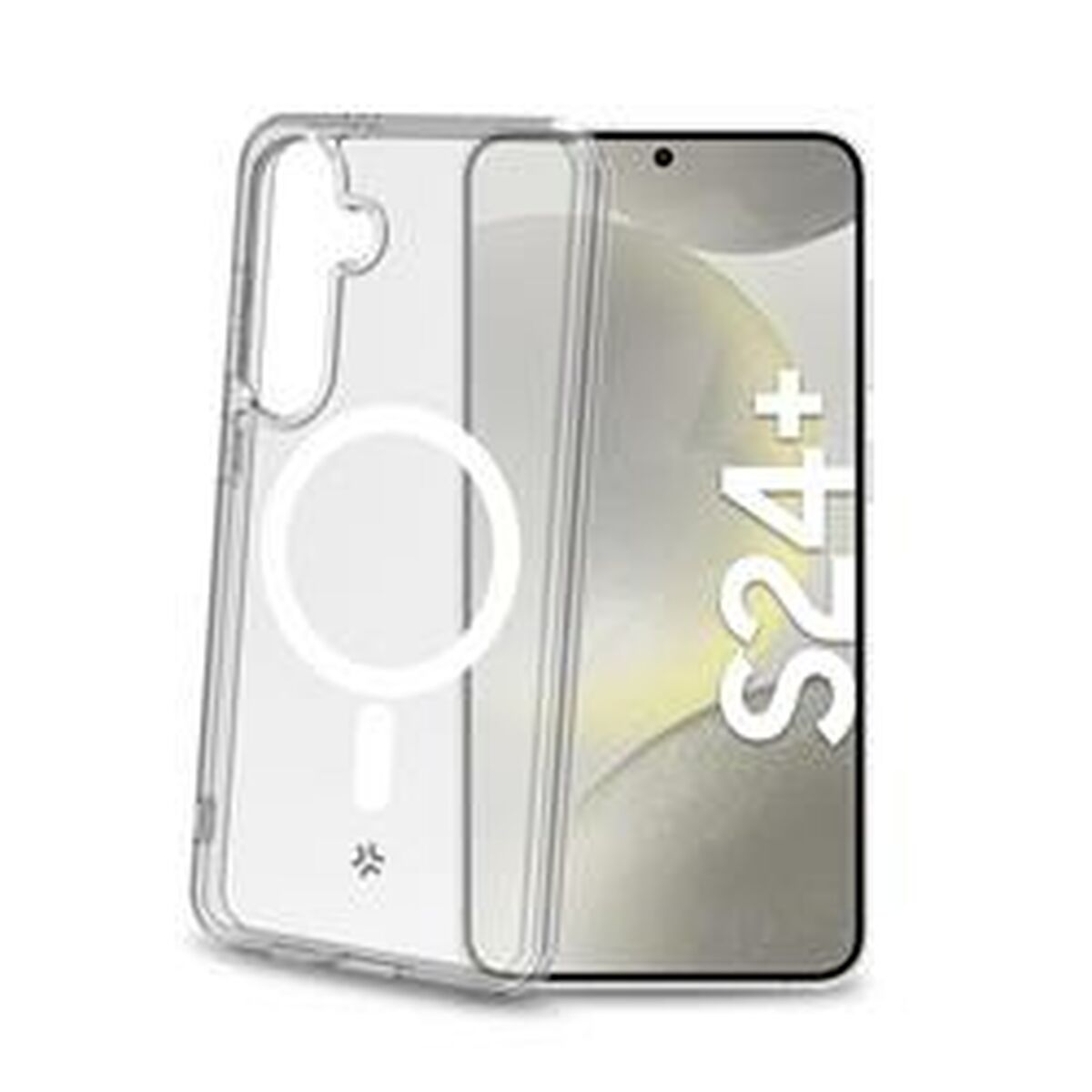 Mobilfodral Celly GELSKINMAG1066 Vit Transparent Galaxy S24 Plus - 2