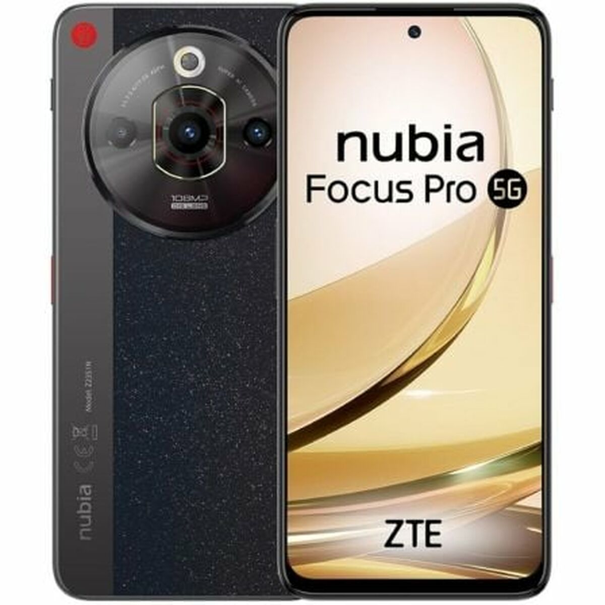 Smartphone ZTE P720F08 Octa Core 8 GB RAM 256 GB Svart 6,72"