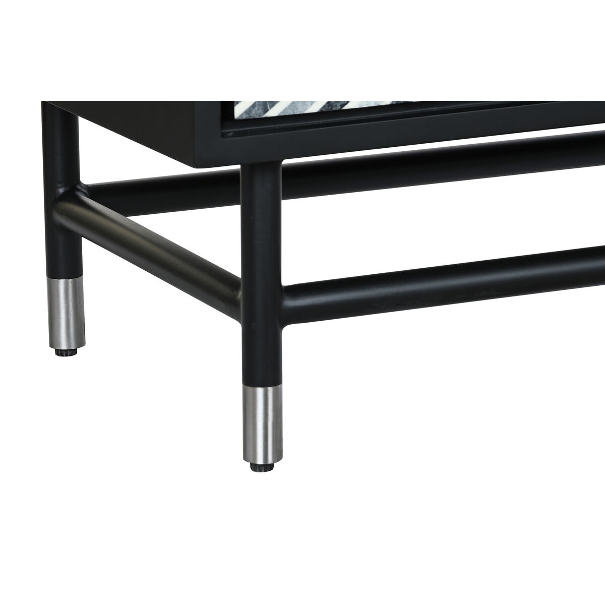 Skänk DKD Home Decor Vit Svart Grå 160 x 40 x 80 cm - 7