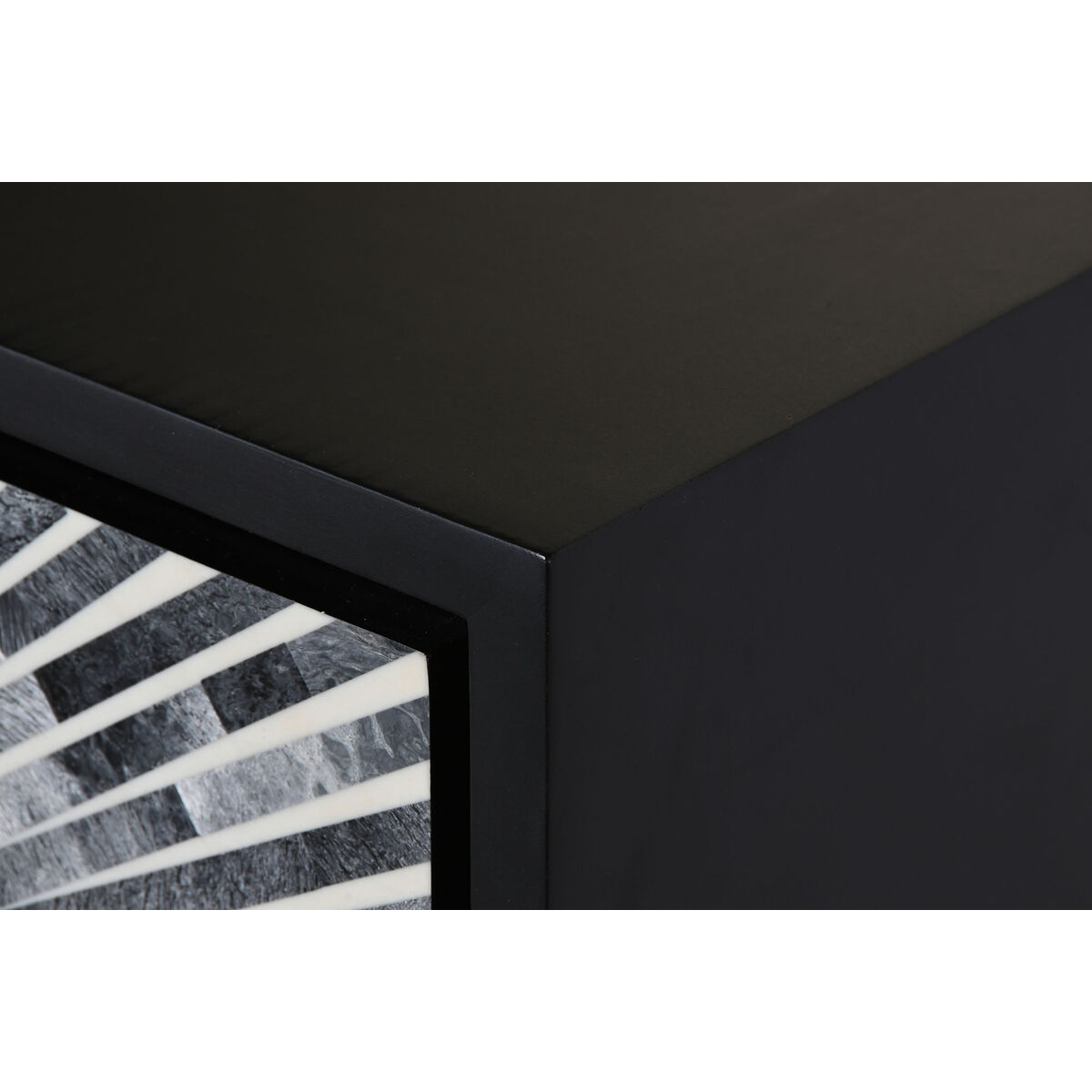 Skänk DKD Home Decor Vit Svart Grå 160 x 40 x 80 cm - 11